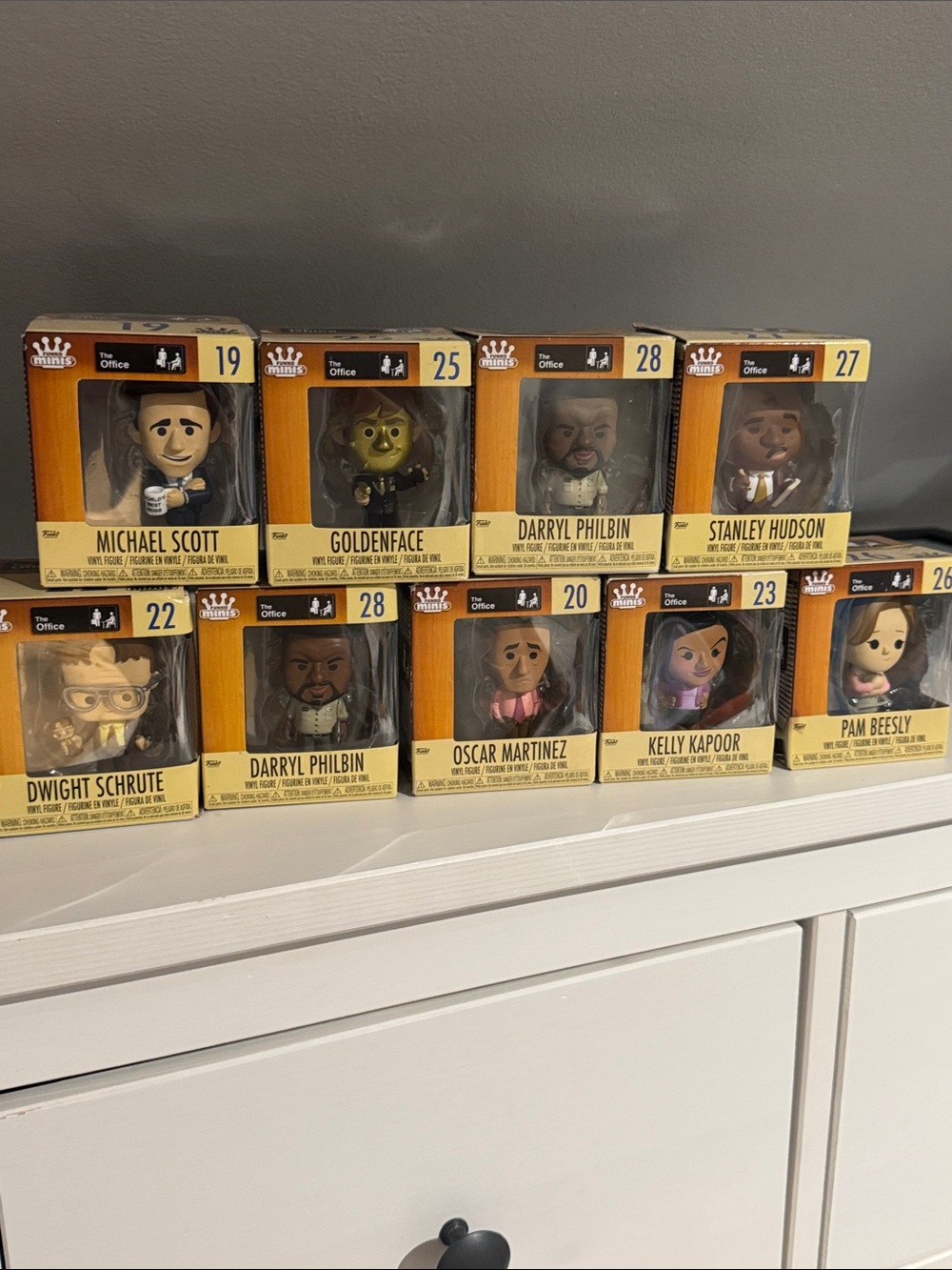 The Office Collectible Vinyl Figures - Assorted Characters (Yellow Packaging)
